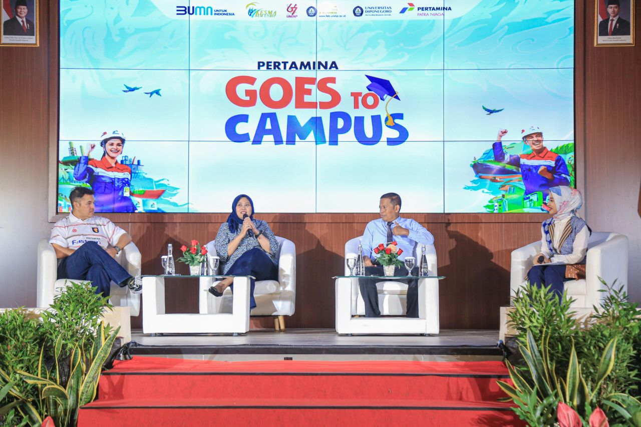 Pertamina Goes To Campus: Berbagi Wawasan Energi bersama Pertamina Patra Niaga di Universitas Diponegoro